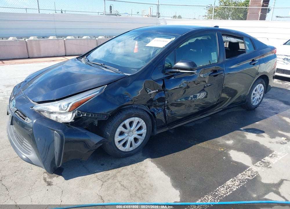 2020 TOYOTA PRIUS VIN: JTDKARFU0L3120212
