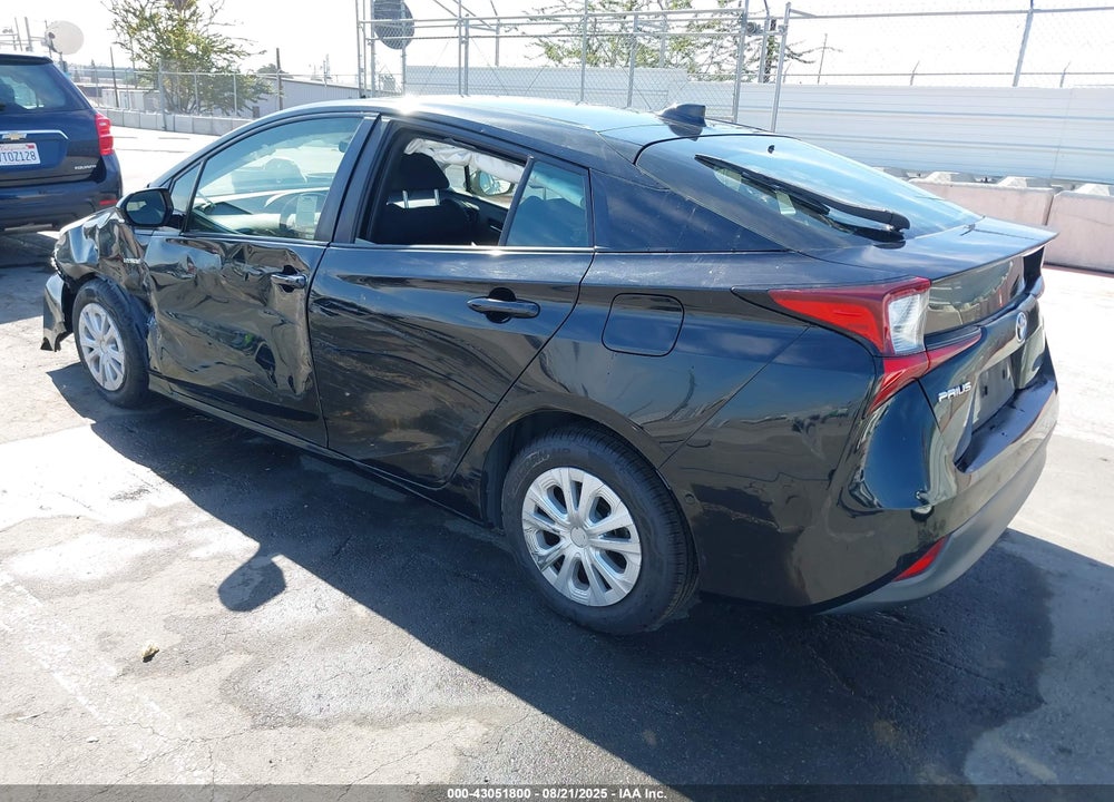 2020 TOYOTA PRIUS VIN: JTDKARFU0L3120212