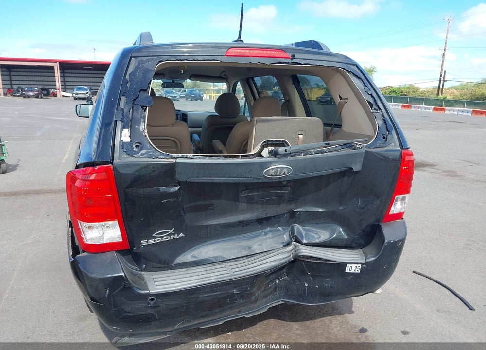 2012 KIA SEDONA LX VIN: KNDMG4C78C6482246