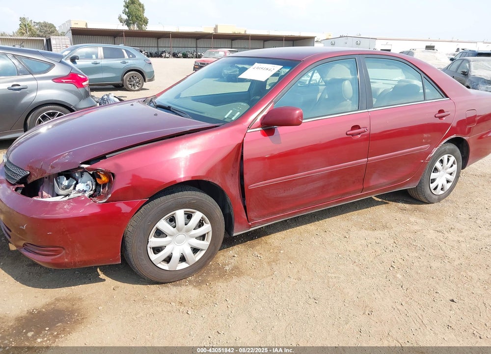 2004 TOYOTA CAMRY LE VIN: 4T1BE32K54U298811