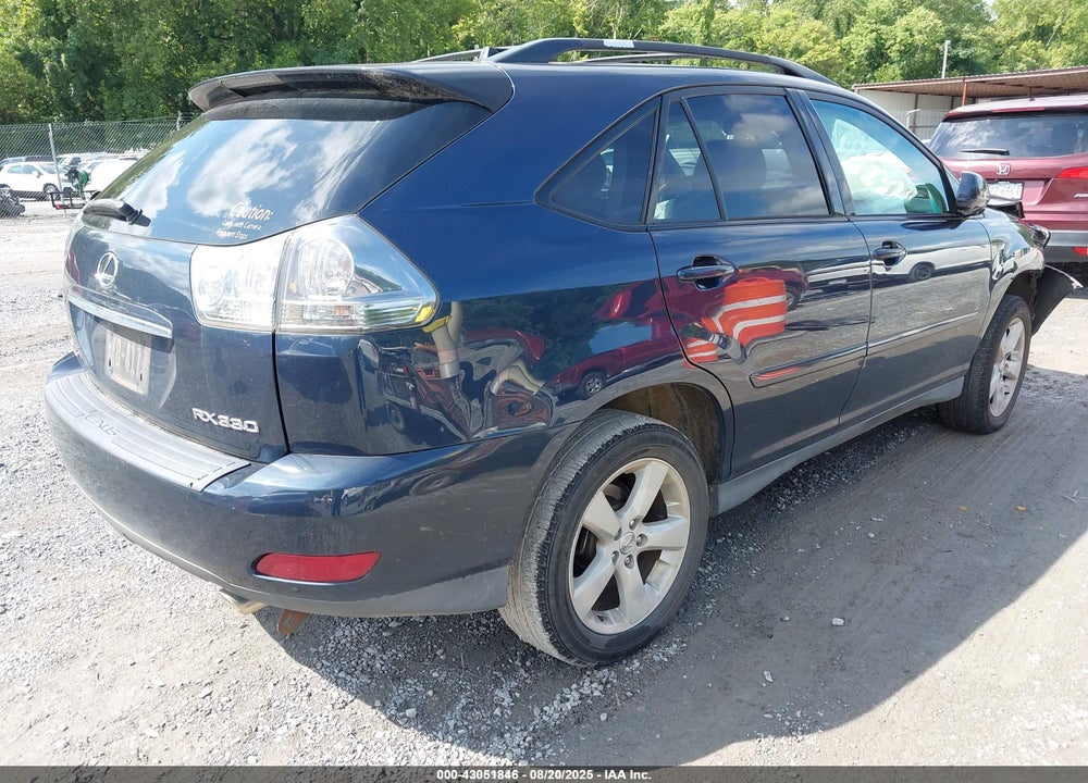 2005 LEXUS RX 330 VIN: 2T2HA31U85C043447