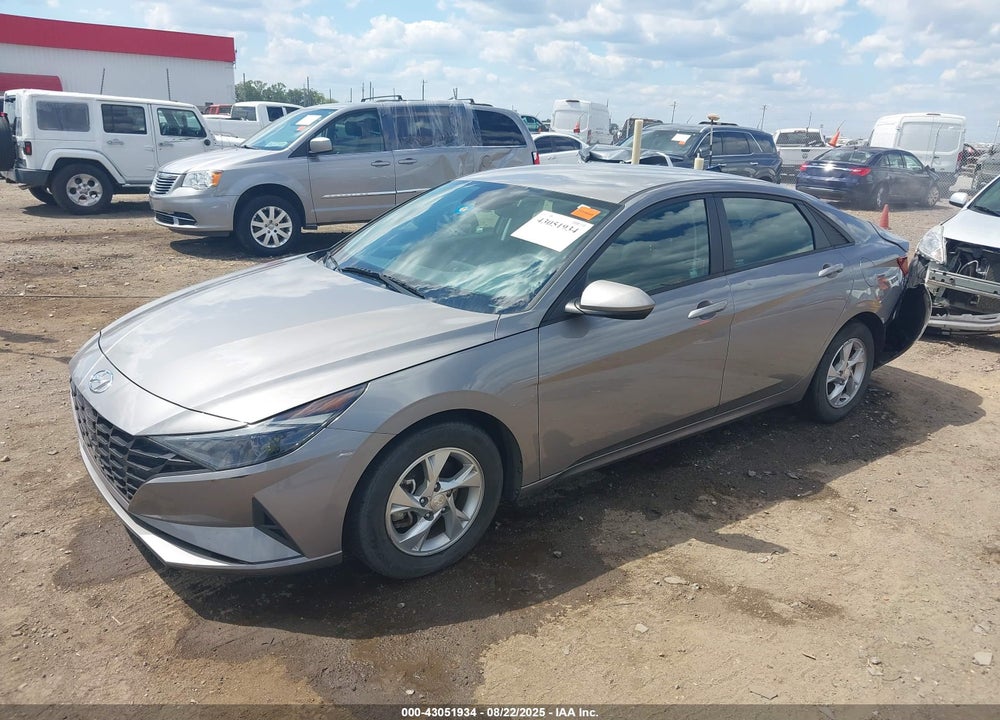 2021 HYUNDAI ELANTRA VIN: KMHLL4AG1MU195866