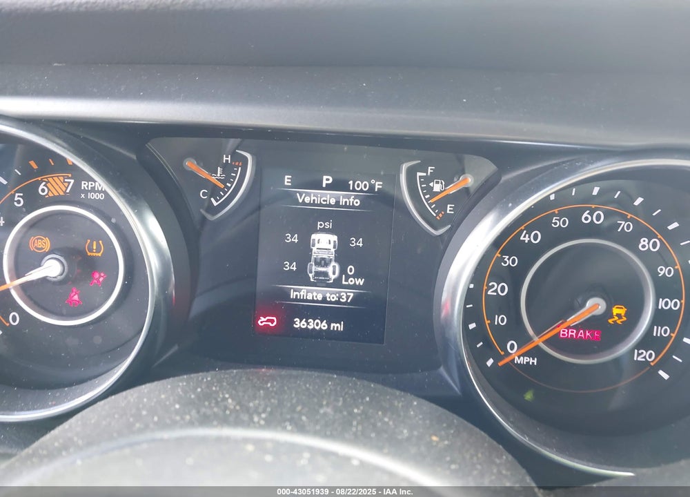2021 JEEP WRANGLER / VIN: 1C4GJXAN4MW804495