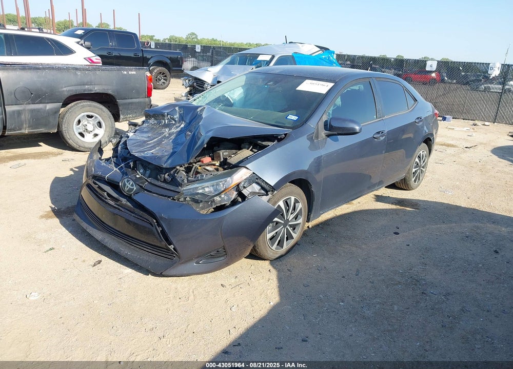 2017 TOYOTA COROLLA VIN: 5YFBURHEXHP676765