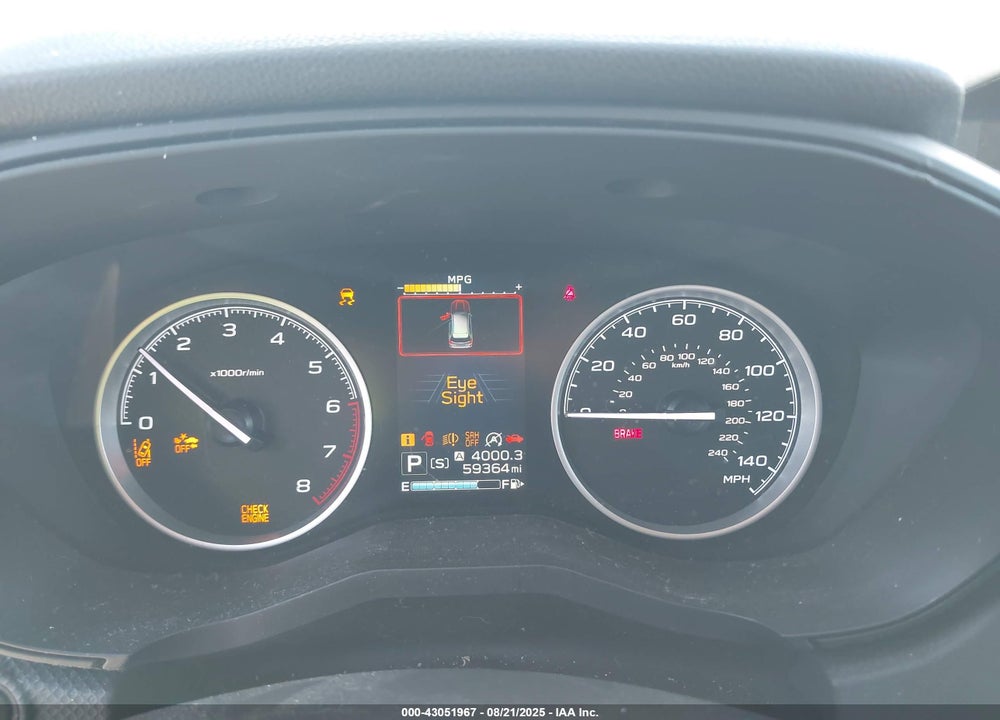 2021 SUBARU FORESTER VIN: JF2SKAFC5MH541614