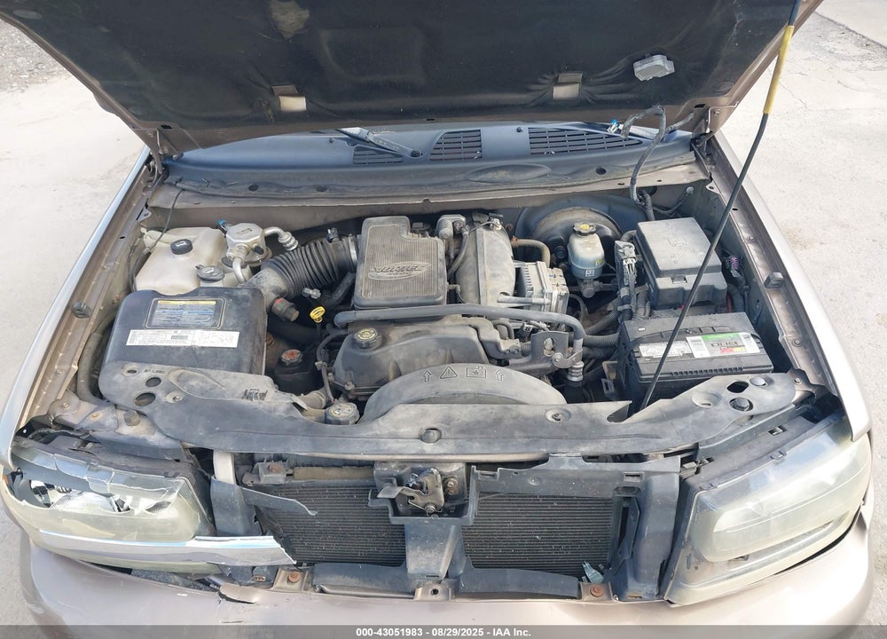 2002 CHEVROLET TRAILBLAZER LS VIN: 1GNDT13S122380234