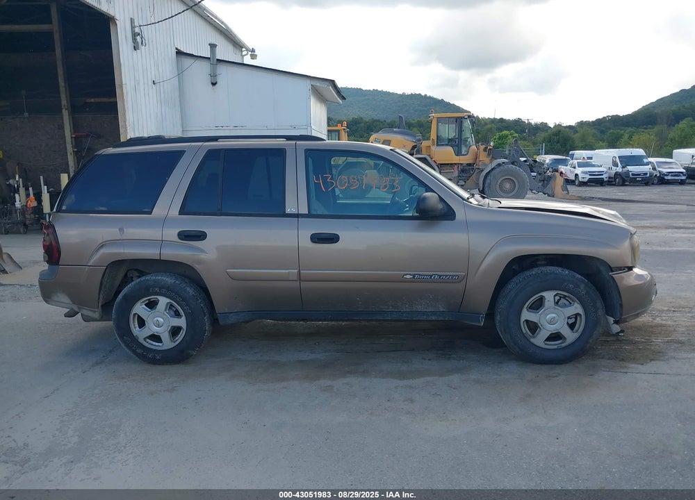 2002 CHEVROLET TRAILBLAZER LS VIN: 1GNDT13S122380234