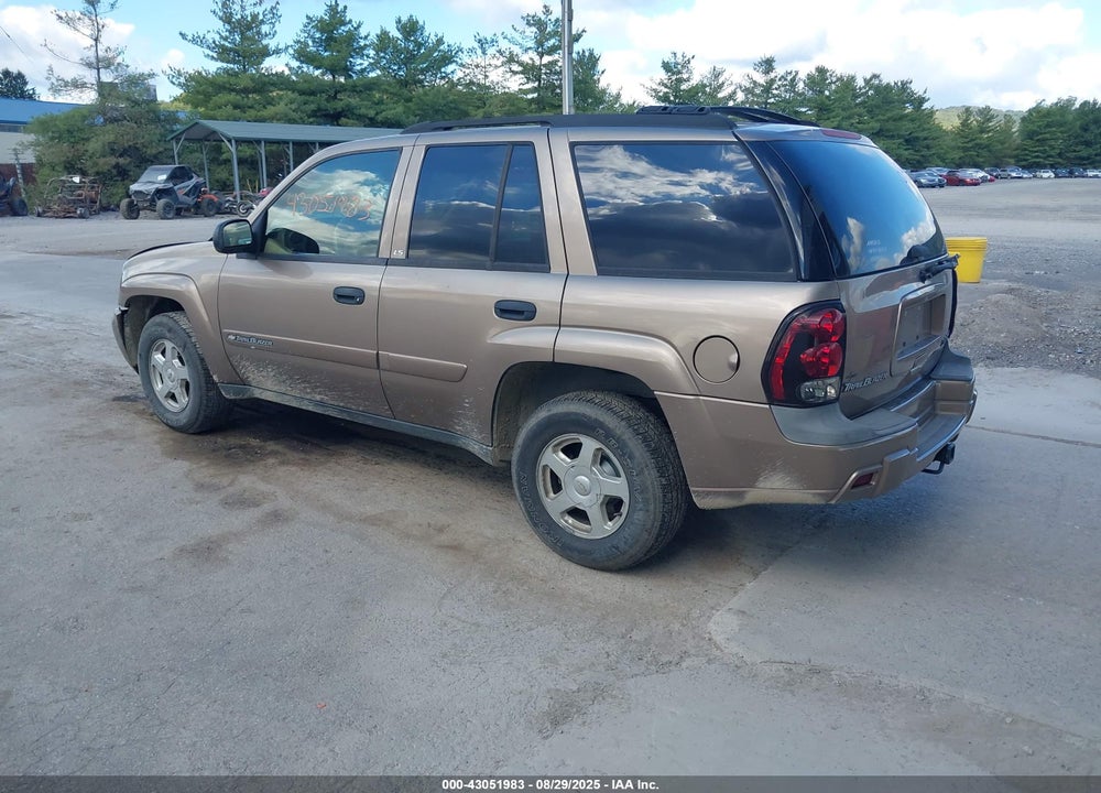 2002 CHEVROLET TRAILBLAZER LS VIN: 1GNDT13S122380234