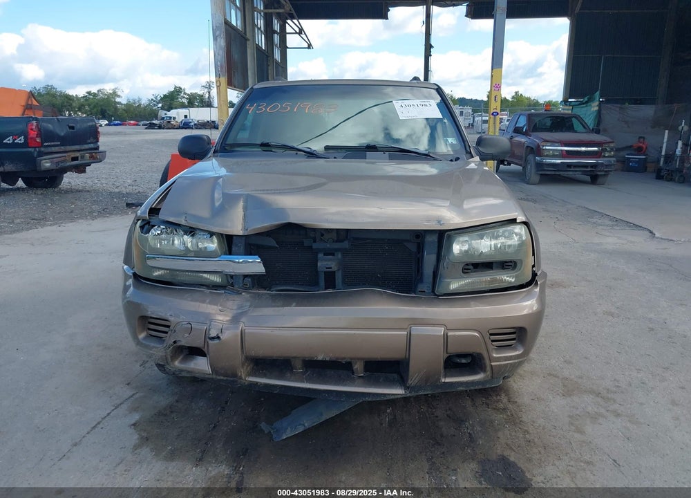 2002 CHEVROLET TRAILBLAZER LS VIN: 1GNDT13S122380234