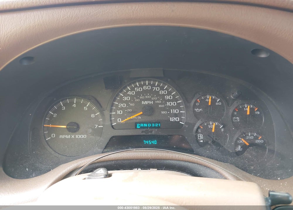 2002 CHEVROLET TRAILBLAZER LS VIN: 1GNDT13S122380234