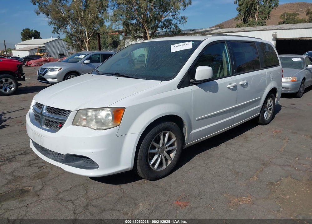 2014 DODGE GRAND CARAVAN SXT VIN: 2C4RDGCGXER305581