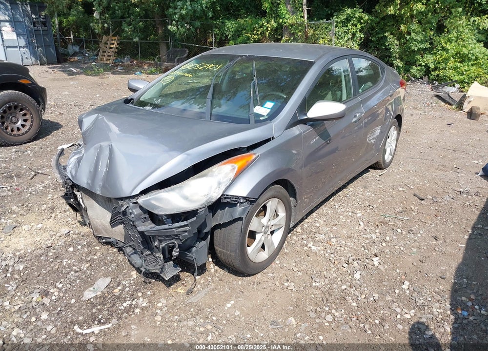 2012 HYUNDAI ELANTRA VIN: KMHDH4AE1CU309156
