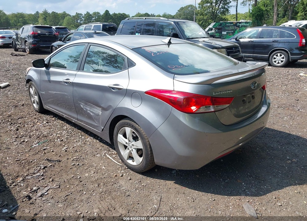 2012 HYUNDAI ELANTRA VIN: KMHDH4AE1CU309156