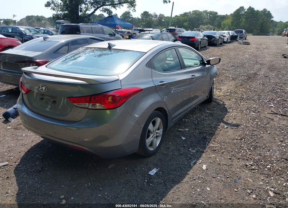 2012 HYUNDAI ELANTRA VIN: KMHDH4AE1CU309156