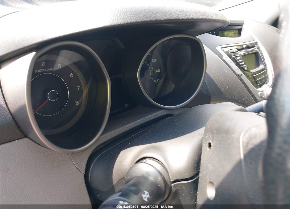 2012 HYUNDAI ELANTRA VIN: KMHDH4AE1CU309156