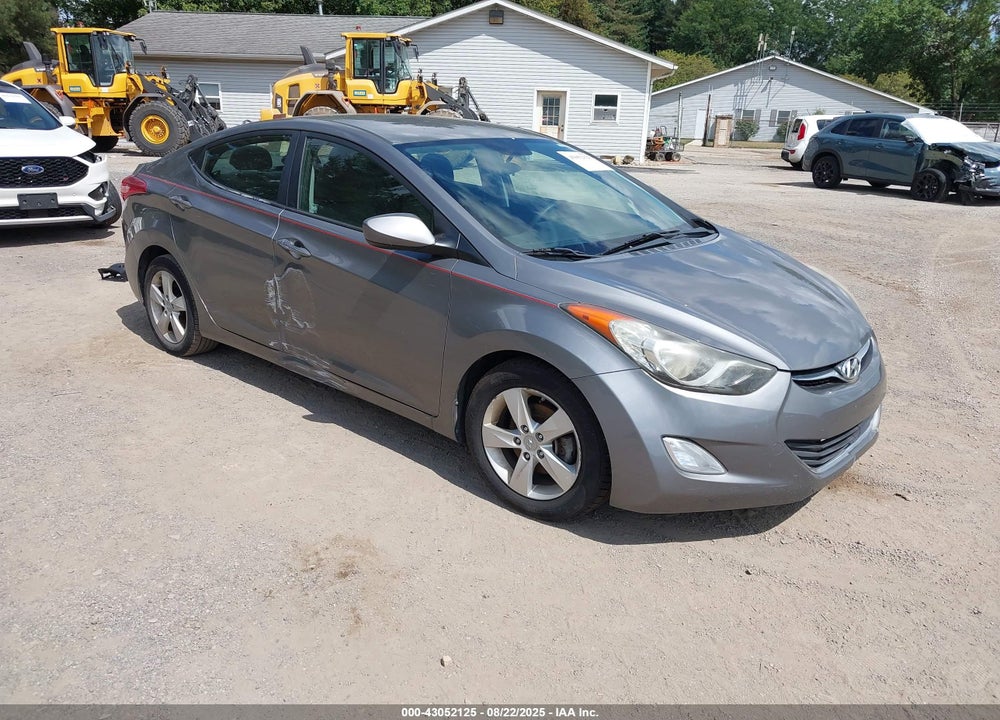2013 HYUNDAI ELANTRA GLS VIN: 5NPDH4AE9DH292378
