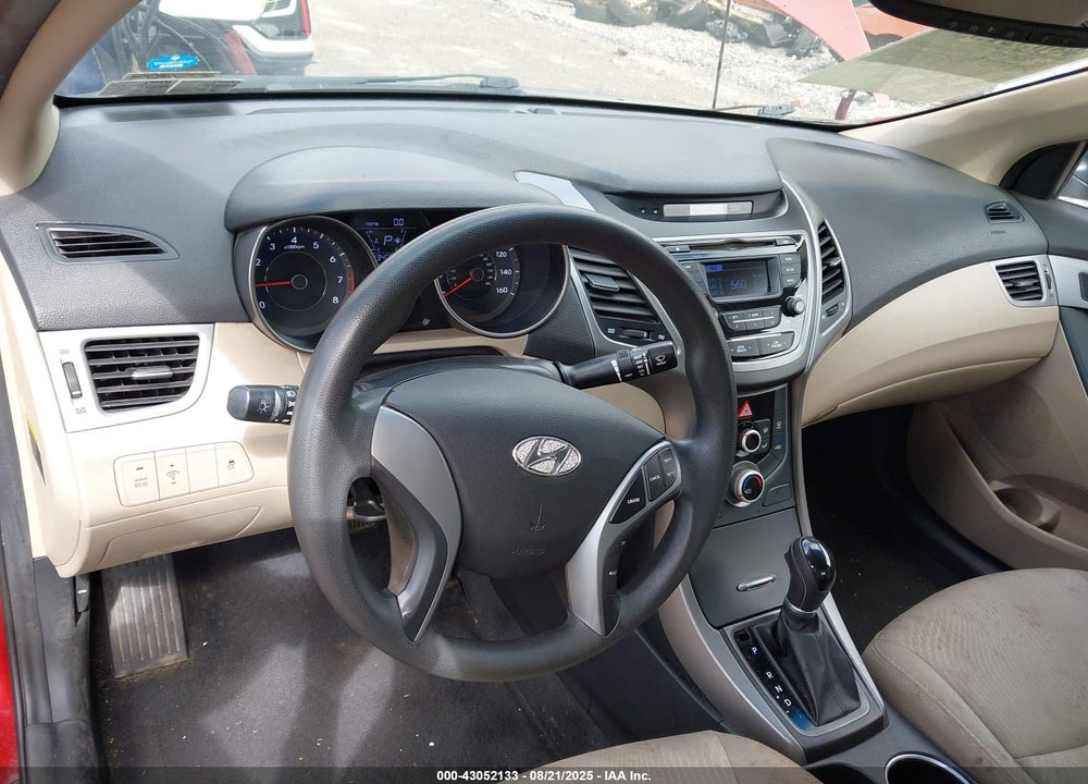 2016 HYUNDAI ELANTRA VIN: 5NPDH4AEXGH743998