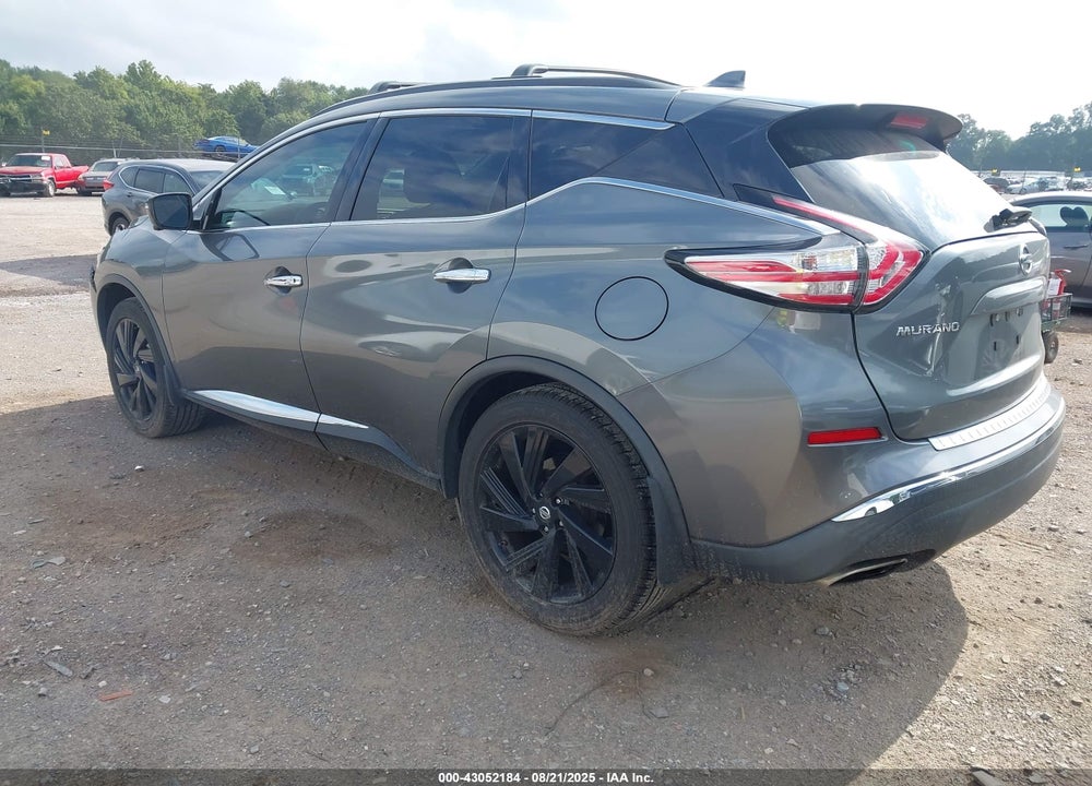 2017 NISSAN MURANO VIN: 5N1AZ2MH1HN152580