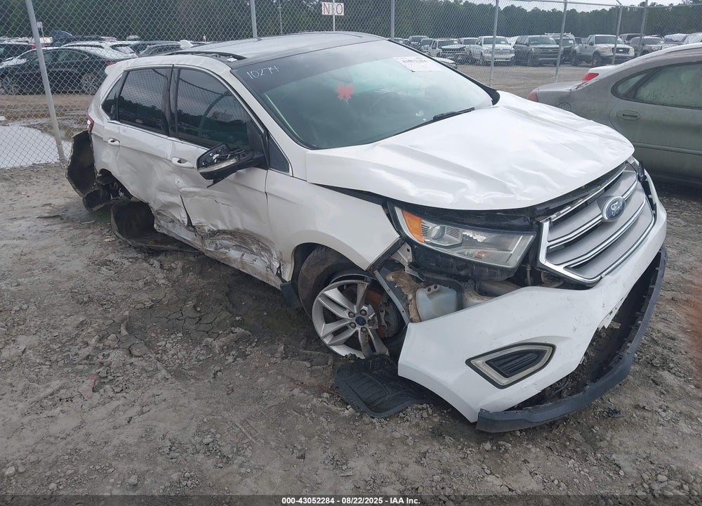 2015 FORD EDGE SEL VIN: 2FMTK3J81FBB19451