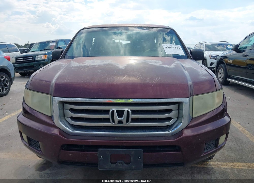 2013 HONDA RIDGELINE VIN: 5FPYK1F24DB009777