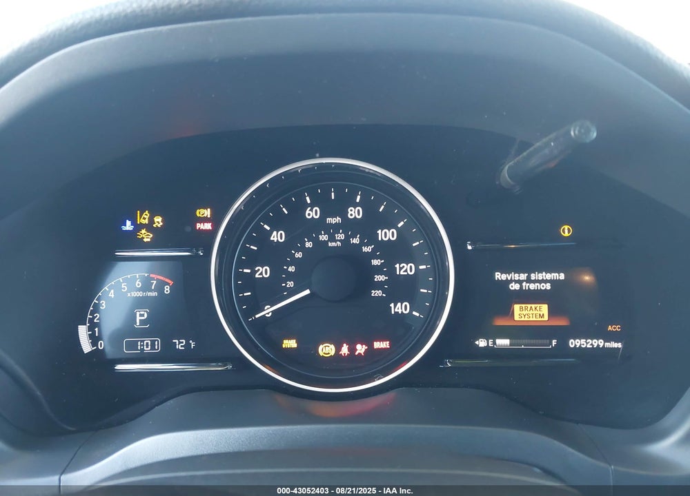 2019 HONDA HR-V VIN: 3CZRU5H59KM716673
