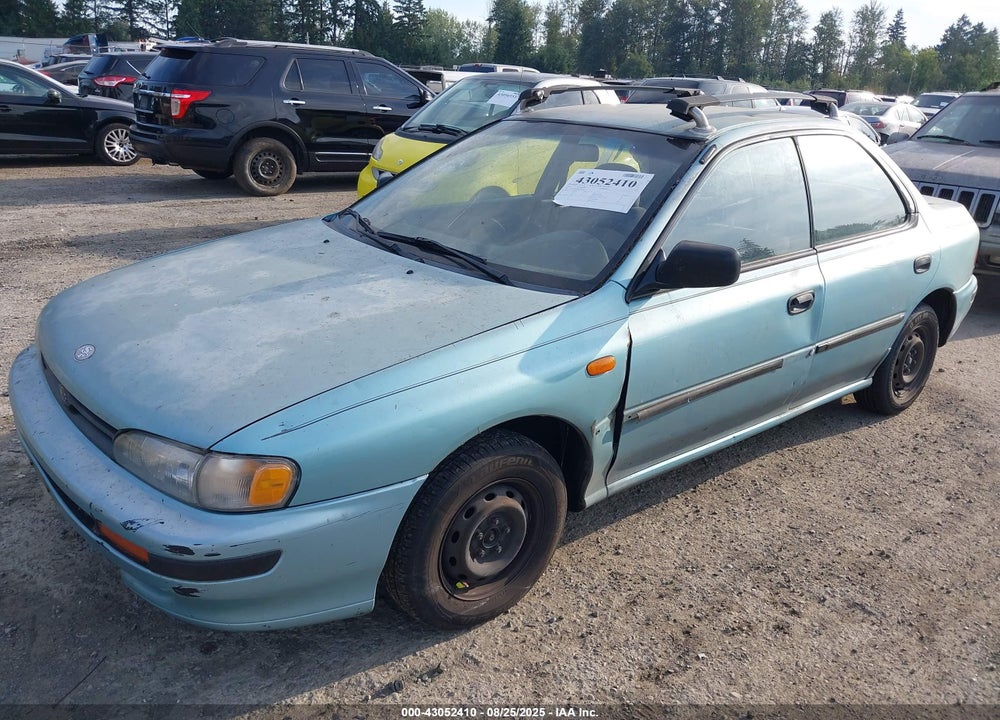 1994 SUBARU IMPREZA L VIN: JF1GC2247RK530507