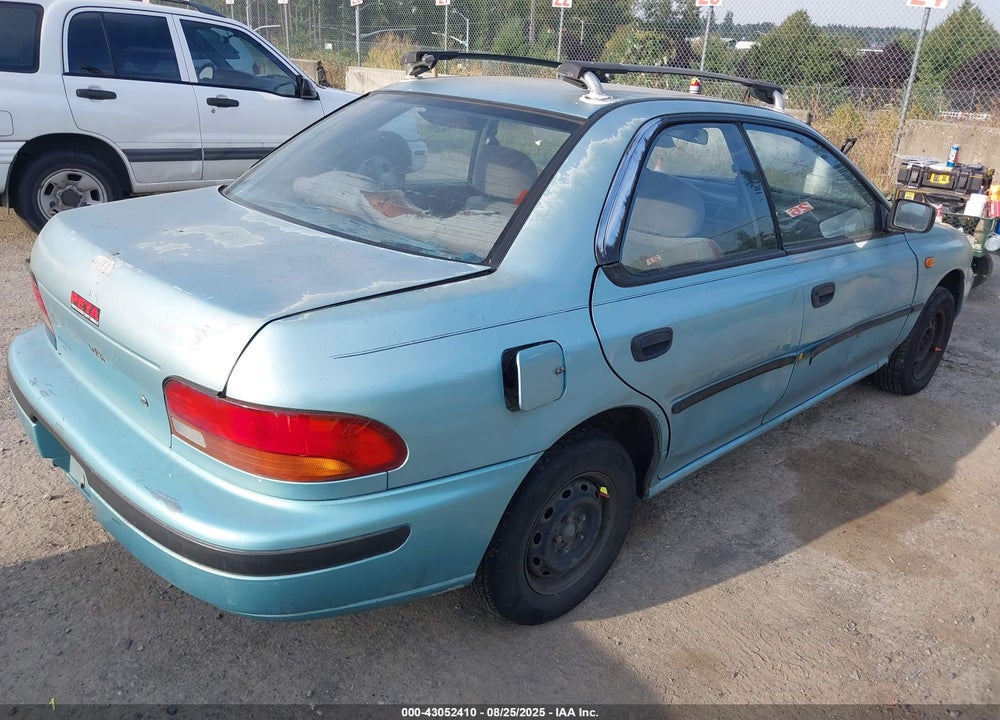 1994 SUBARU IMPREZA L VIN: JF1GC2247RK530507