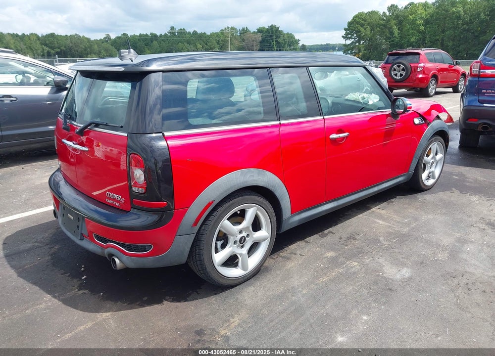 2009 MINI COOPER S CLUBMAN VIN: WMWMM33519TP92540