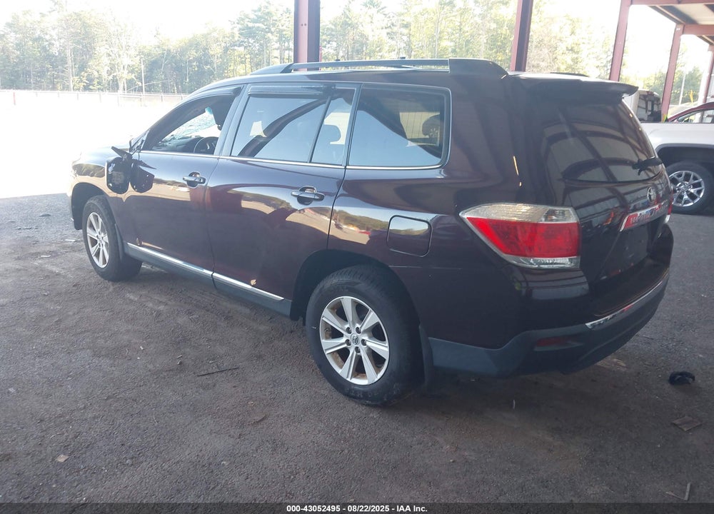 2013 TOYOTA HIGHLANDER VIN: 5TDBK3EH3DS220674