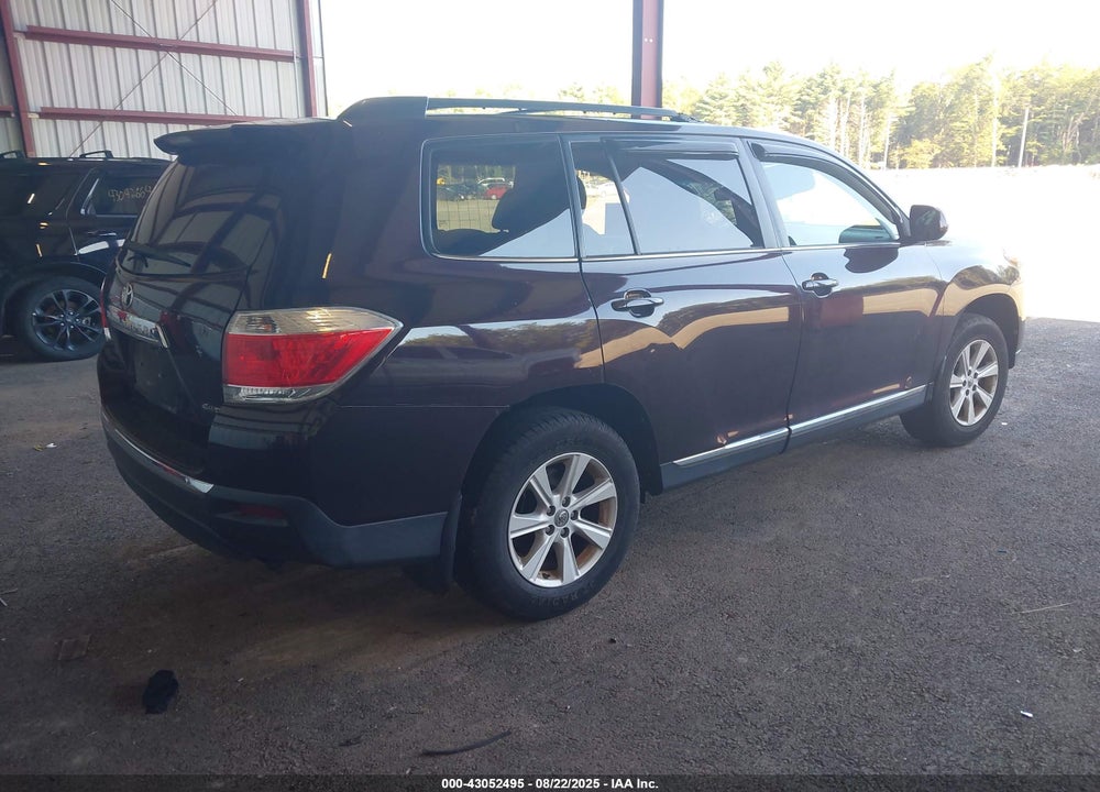 2013 TOYOTA HIGHLANDER VIN: 5TDBK3EH3DS220674