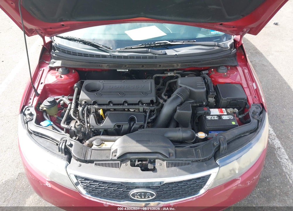 2012 KIA FORTE VIN: KNAFU5A20C5489841