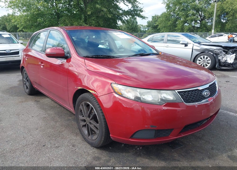 2012 KIA FORTE VIN: KNAFU5A20C5489841
