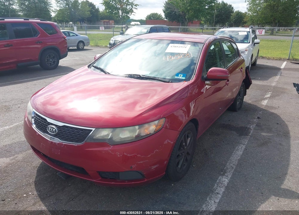 2012 KIA FORTE VIN: KNAFU5A20C5489841