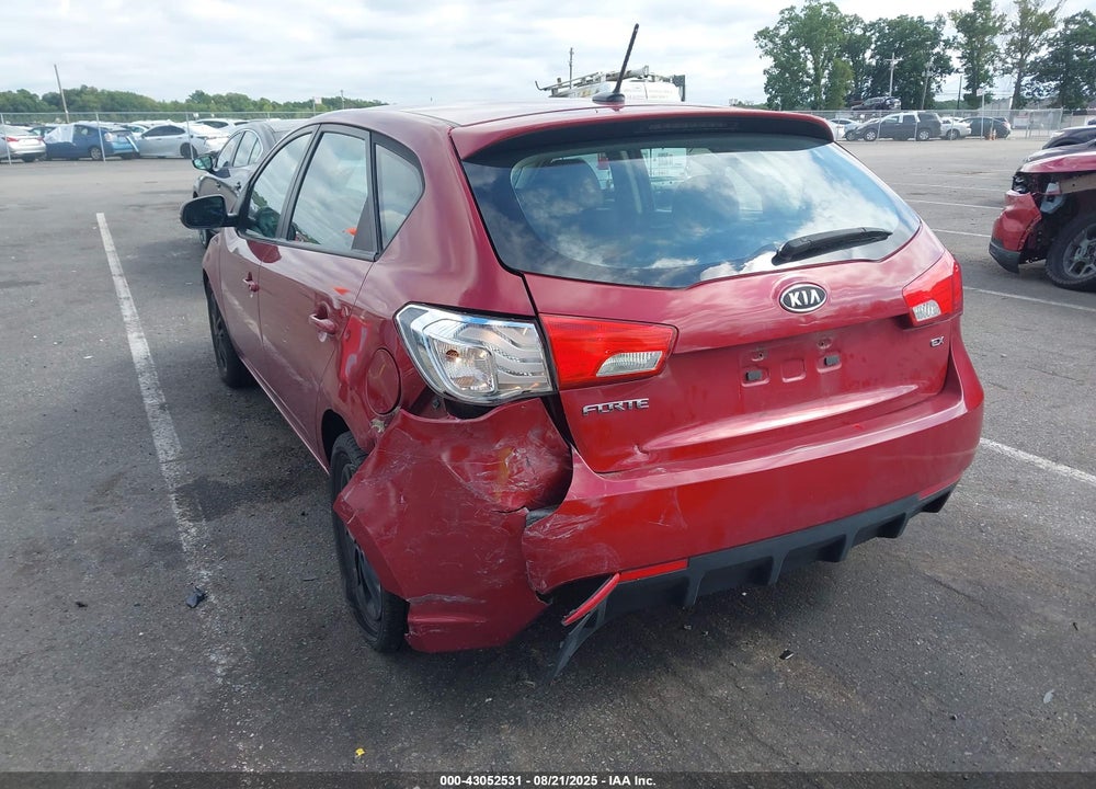 2012 KIA FORTE VIN: KNAFU5A20C5489841