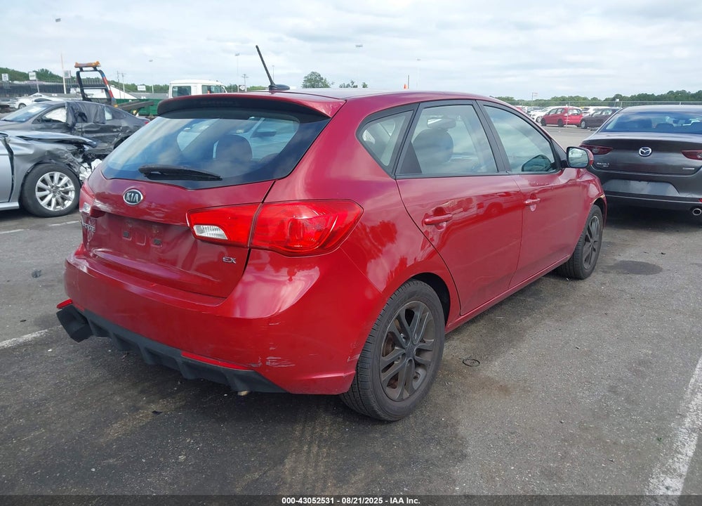 2012 KIA FORTE VIN: KNAFU5A20C5489841