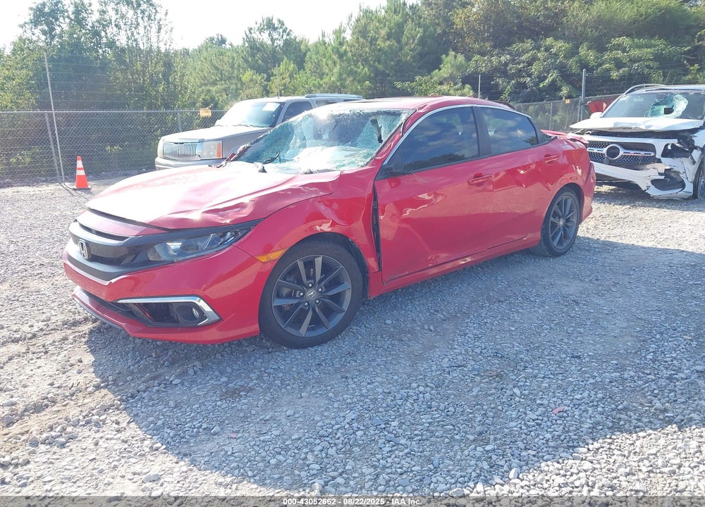 2020 HONDA CIVIC VIN: 2HGFC1F38LH682412