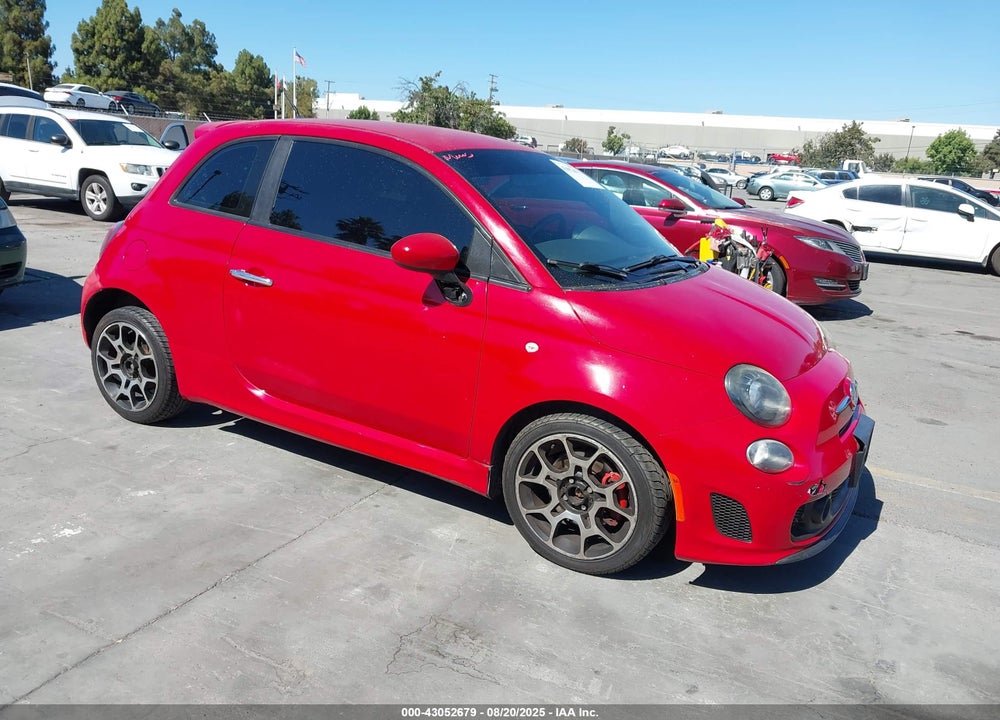2013 FIAT 500 TURBO VIN: 3C3CFFHH9DT585263