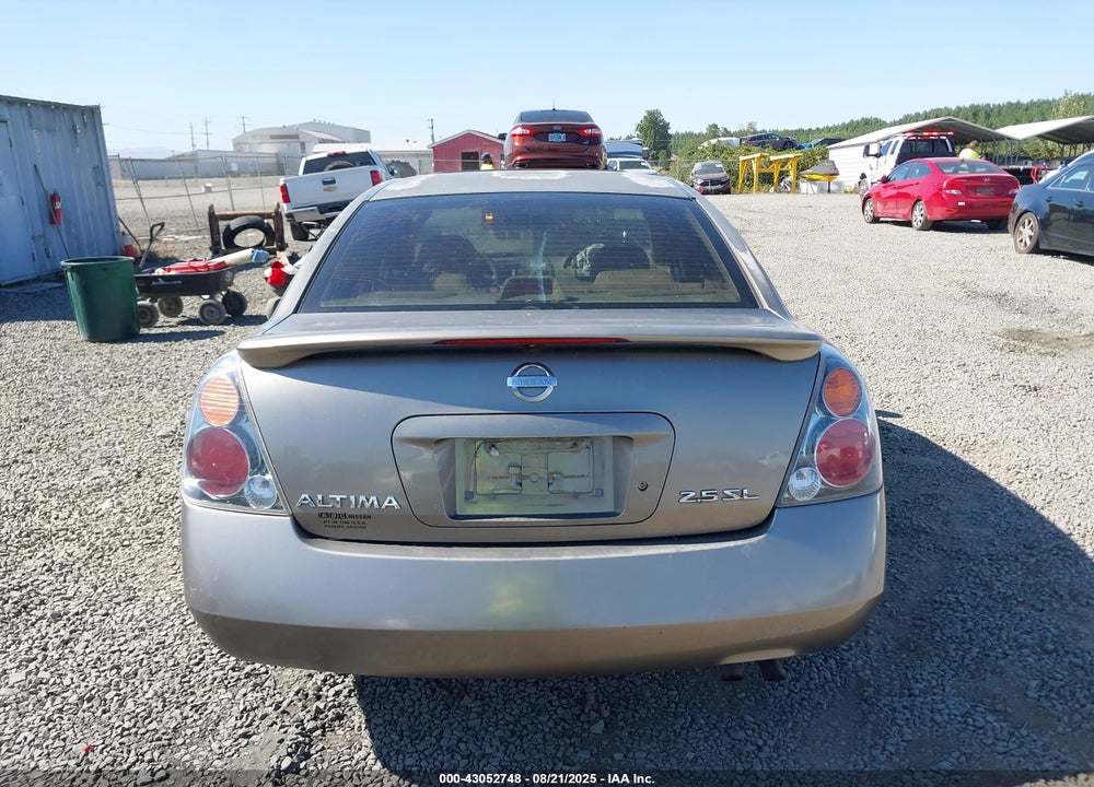 2002 NISSAN ALTIMA 2.5 SL VIN: 1N4AL11D62C275754