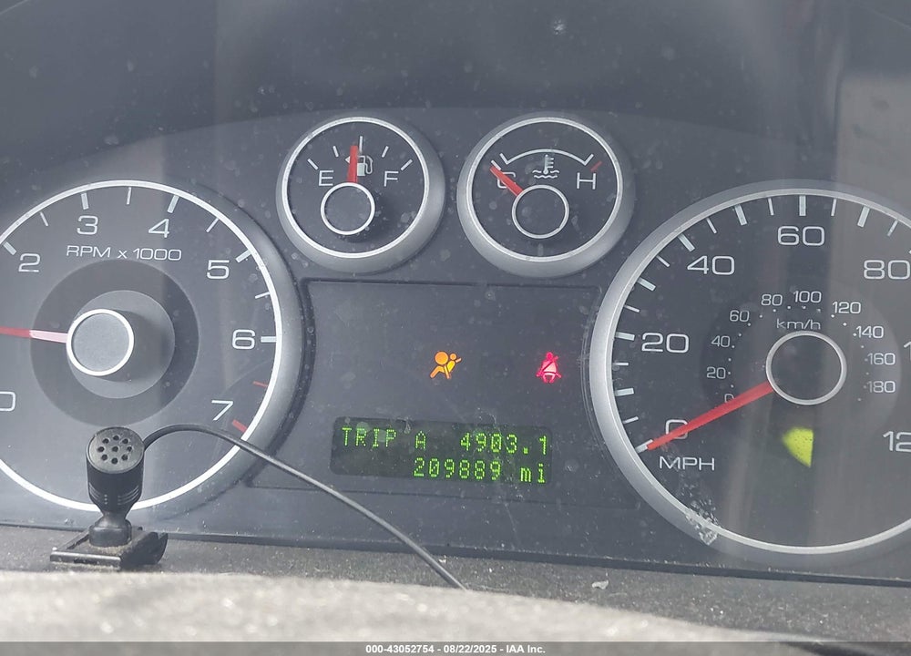 2007 FORD FUSION VIN: 3FAHP07Z77R195579