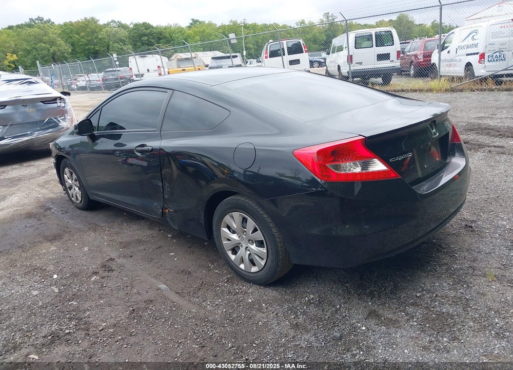2012 HONDA CIVIC VIN: 2HGFG3B53CH555400