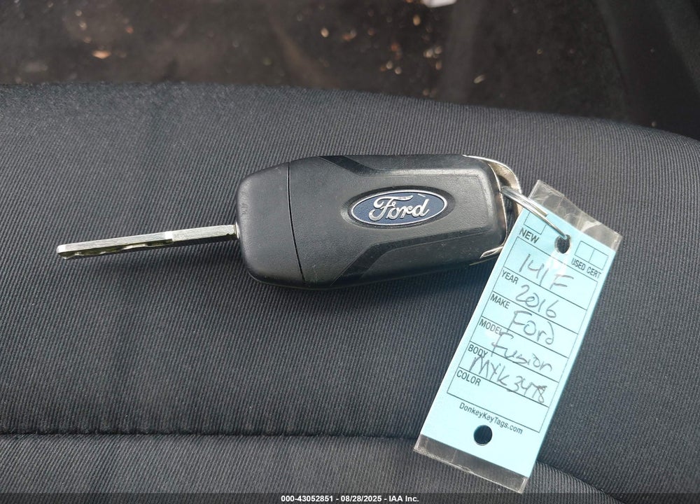 2016 FORD FUSION VIN: 3FA6P0H79GR255785