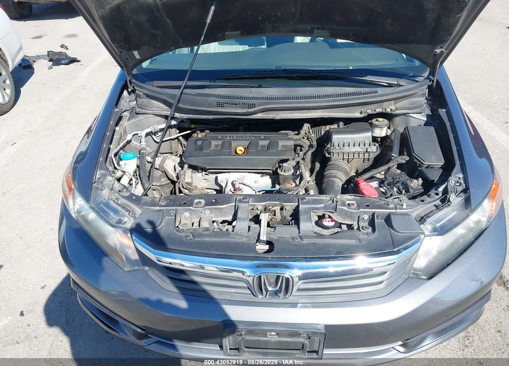 2012 HONDA CIVIC VIN: 19XFB2F9XCE013923