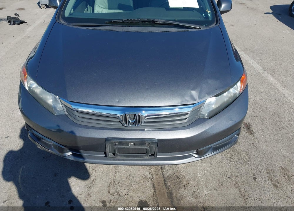 2012 HONDA CIVIC VIN: 19XFB2F9XCE013923