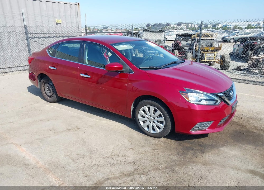2017 NISSAN SENTRA SV VIN: 3N1AB7AP1HY382210