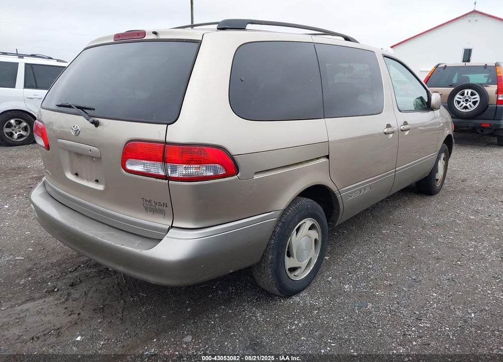 2002 TOYOTA SIENNA LE VIN: 4T3ZF13C32U469194