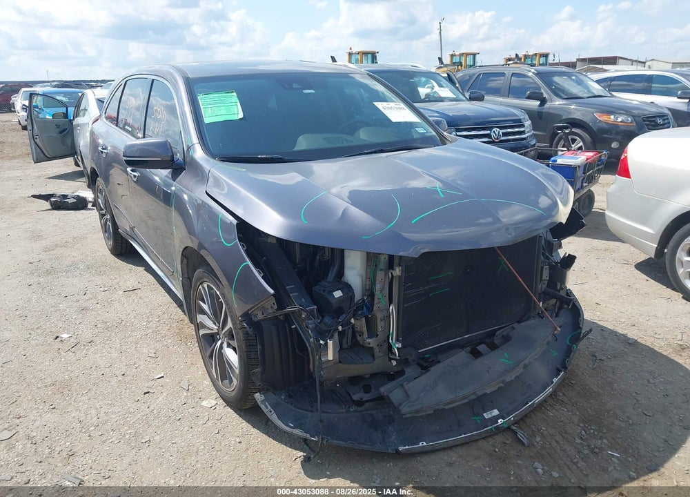 2020 ACURA MDX TECHNOLOGY PACKAGE VIN: 5J8YD4H5XLL012191