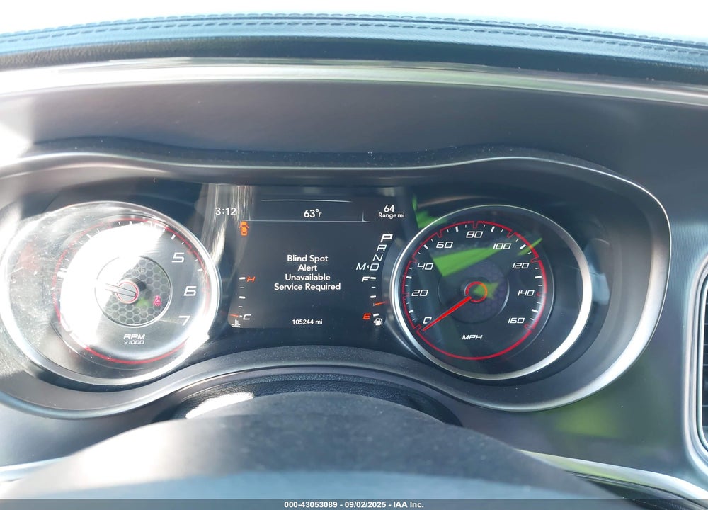2019 DODGE CHARGER R/T RWD VIN: 2C3CDXCT1KH523384