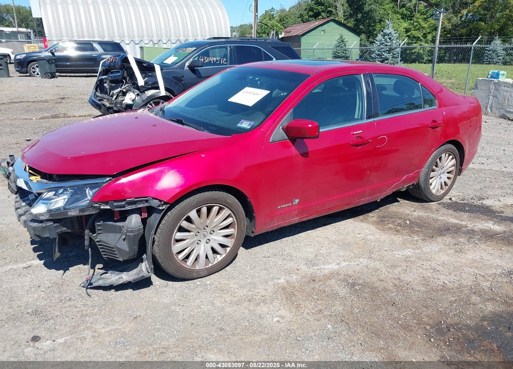 2011 FORD FUSION HYBRID VIN: 3FADP0L31BR113211