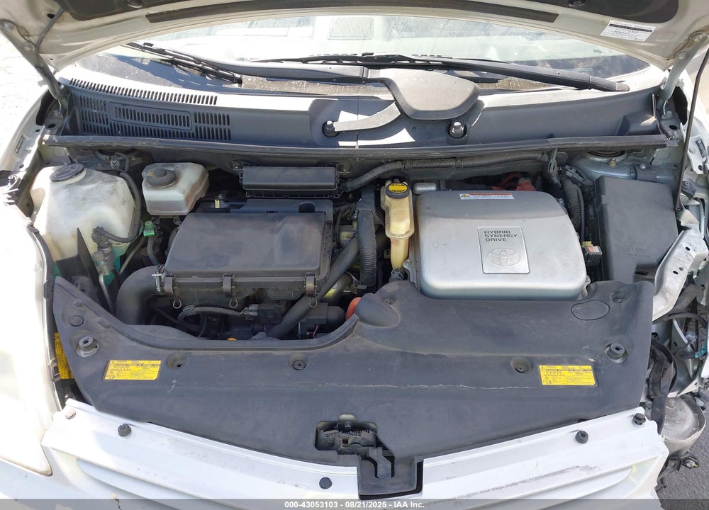 2005 TOYOTA PRIUS VIN: JTDKB20U153020376
