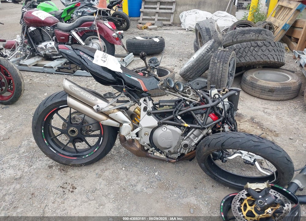 2008 M. V. AGUSTA BRUTALE VIN: ZCGAJFJN58V101214